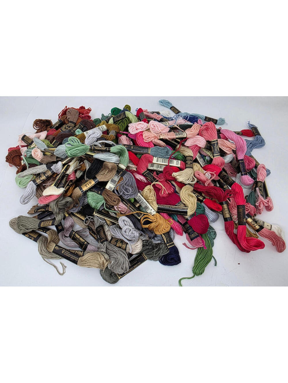 DMC Embroidery Floss Thread BIG Lot Mixed Colors